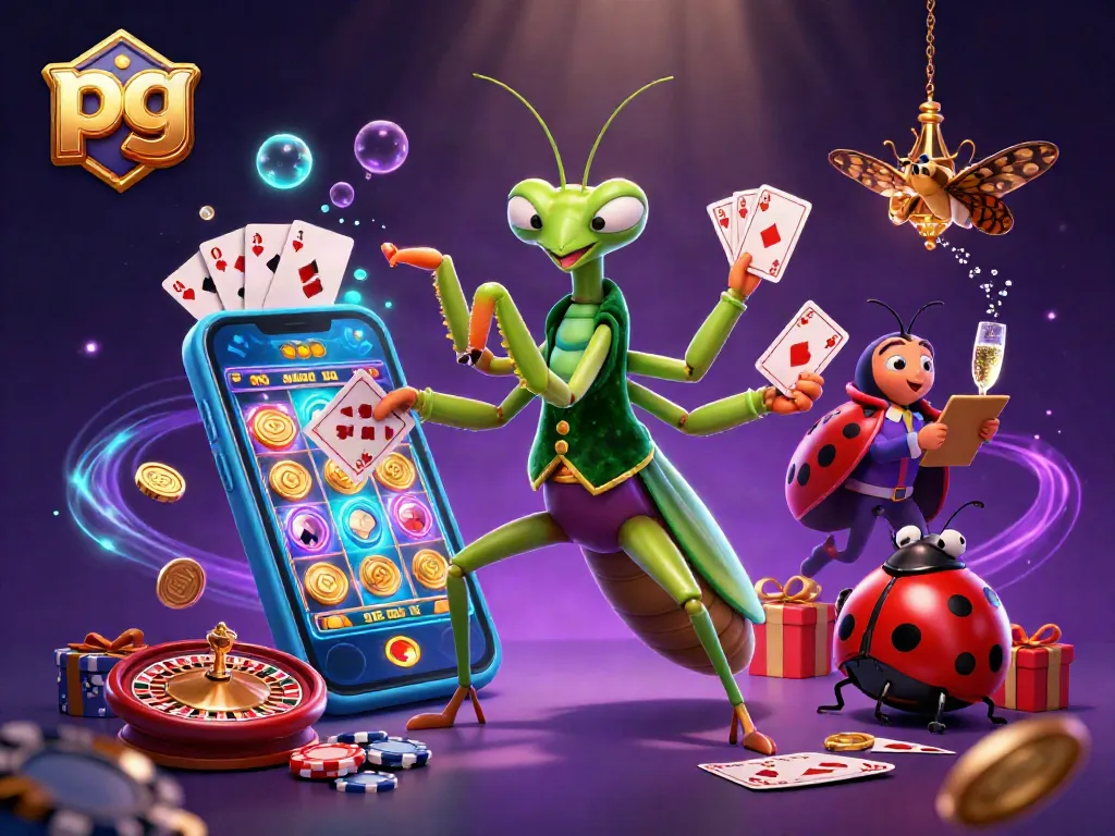 Engage in thrilling gameplay with pg as the praying mantis card sharp serves up excitement at a vibrant casino.