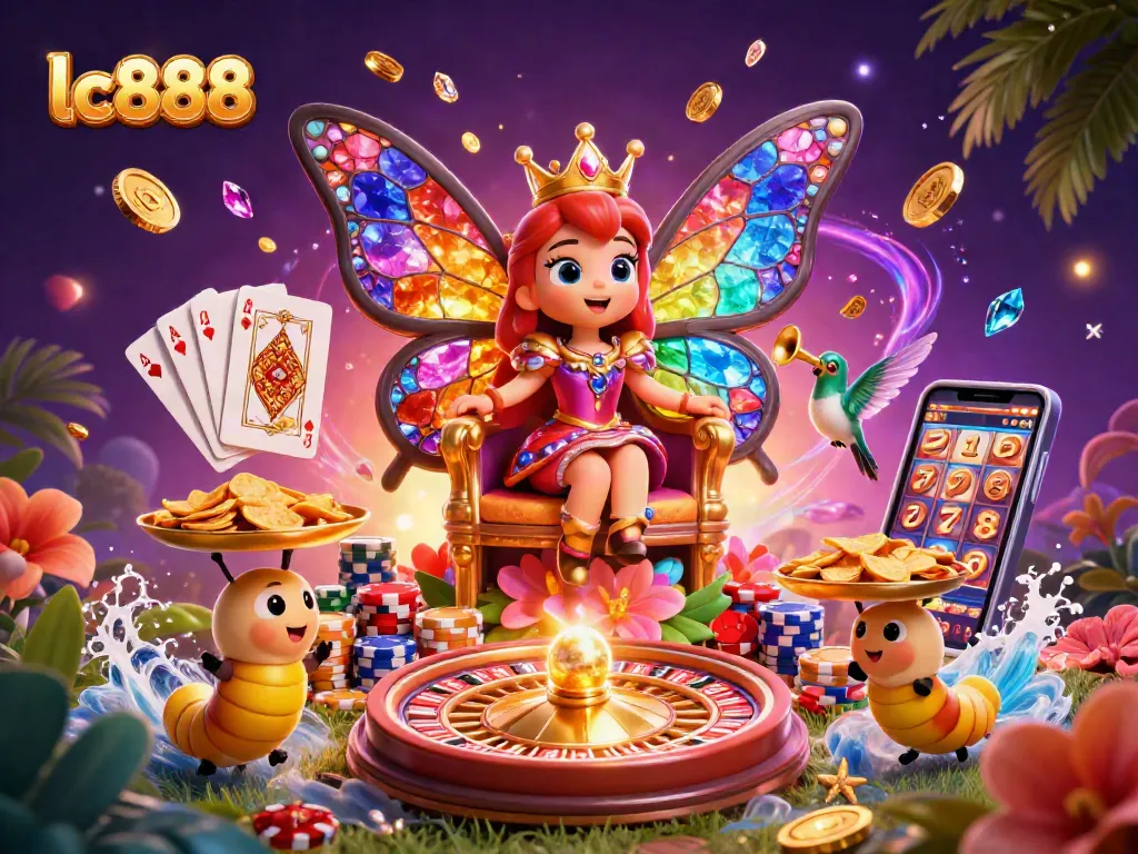 Engage with lc888 for a chance to win amidst colorful chips and golden rewards.