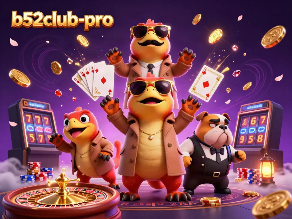 Experience thrilling casino action with b52club-pro as raptors try to sneak into VIP lounge.