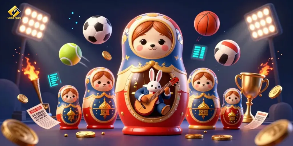 Win big at vin88-casino with dynamic characters surrounded by casino-themed visuals and immersive gameplay.
