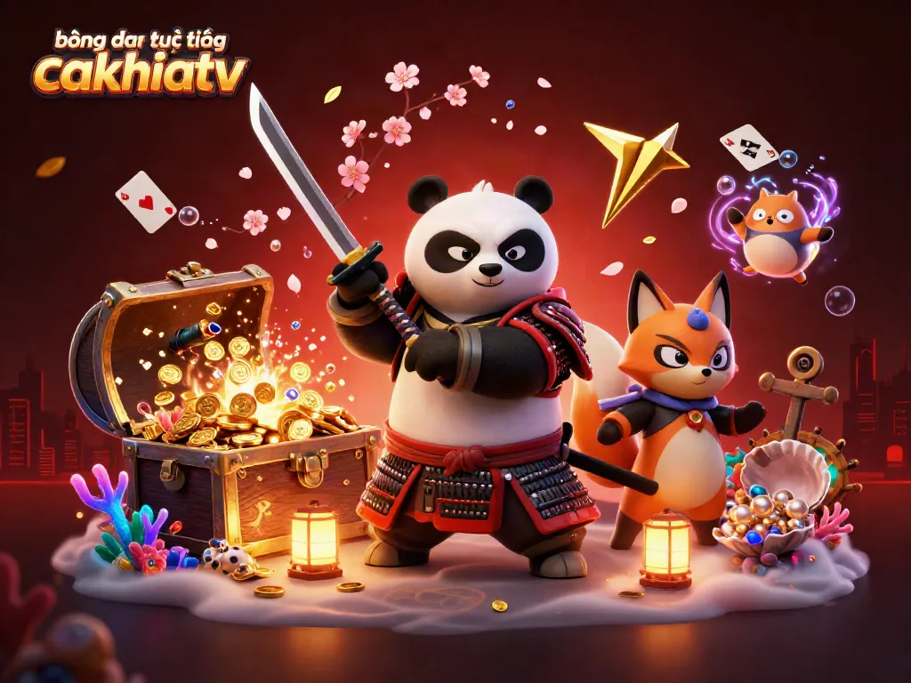 Engage in live sports betting on bóng đá trực tuyến cakhiatv with dynamic characters and exciting game elements.