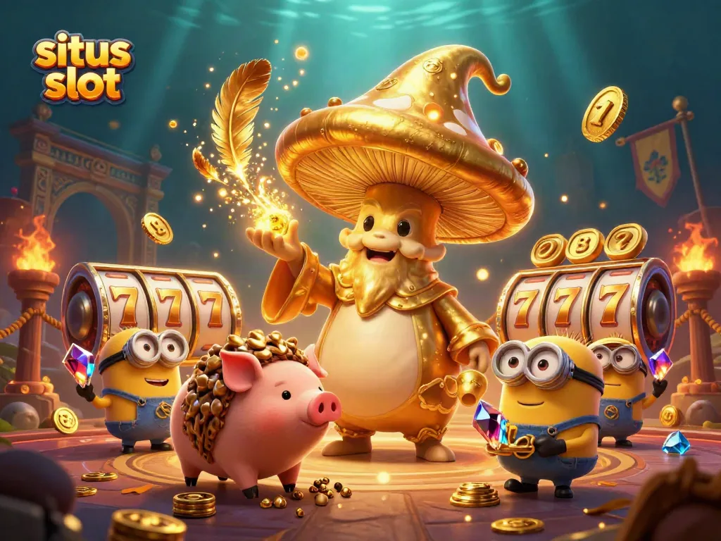 Experience thrilling gameplay at situs slot with mythical characters and enchanting elements.