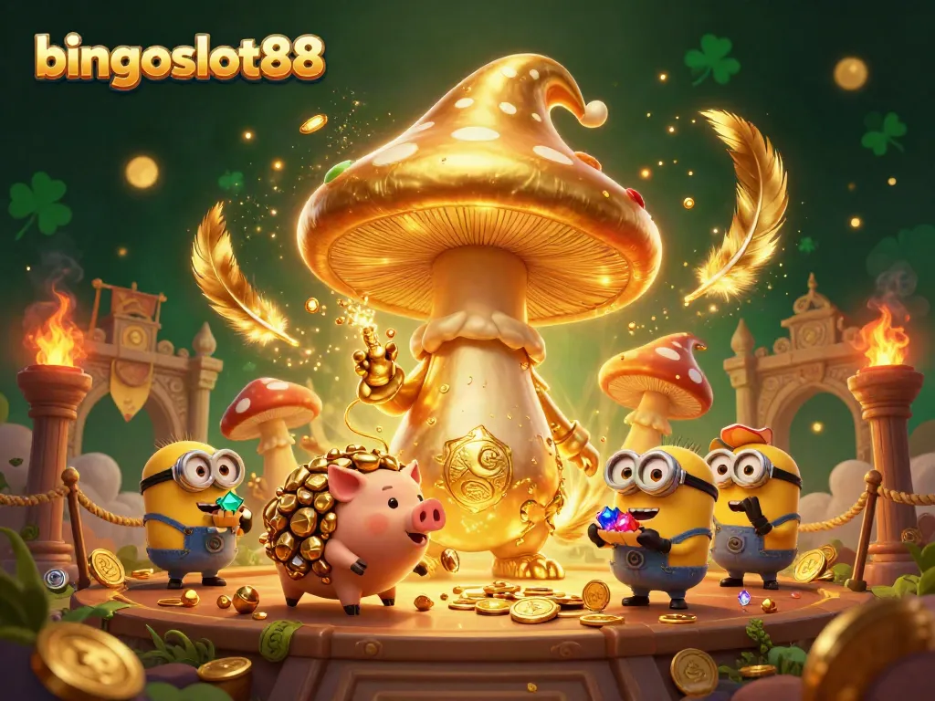 Permainan yang menarik di bingoslot88, dengan karakter menawan dan elemen judi!