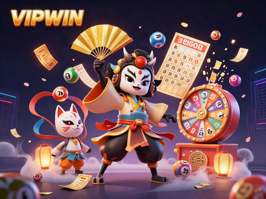Experience winning moments at VIPWIN with dynamic gaming elements and colorful visuals.
