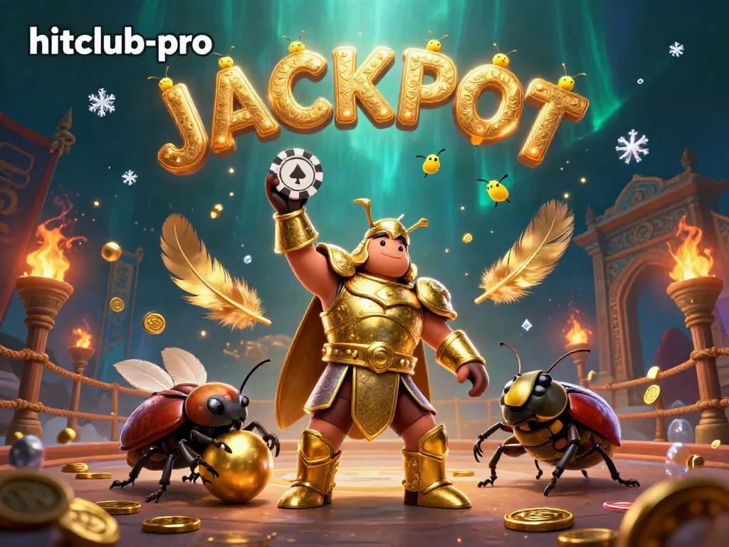 Engage in the excitement of hitclub-pro with vibrant casino characters celebrating a jackpot.