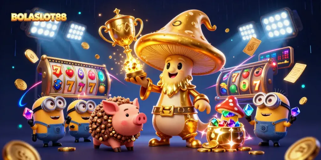 BOLASLOT88 offers exciting slot adventures with gold coins and magical wizardry.
